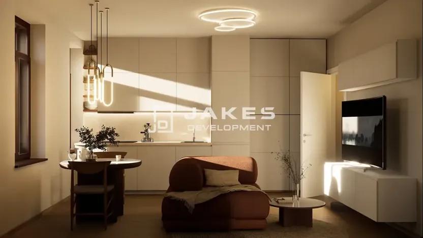 Prodej bytu 2+kk, Praha - Smíchov, Grafická, 42 m2