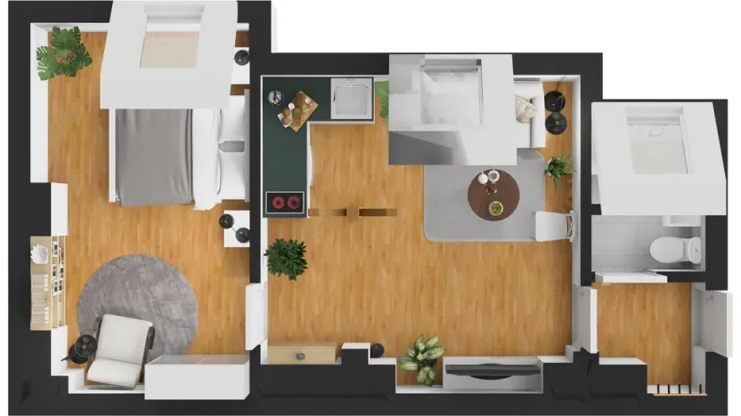 Prodej bytu 2+kk, Praha - Žižkov, 36 m2