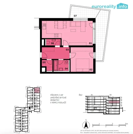 Prodej bytu 2+kk, Karlovy Vary, Sedlecká, 3184 m2