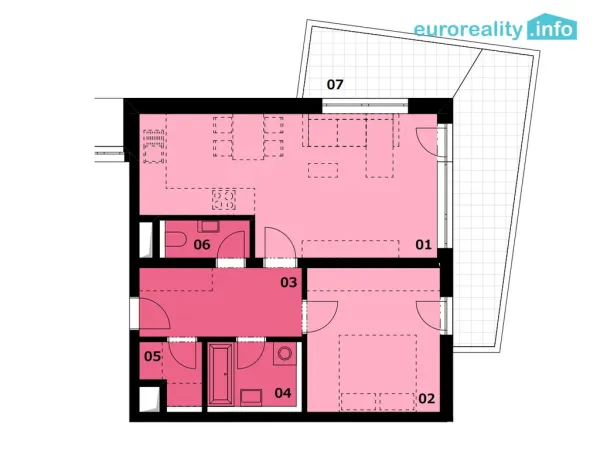 Prodej bytu 2+kk, Karlovy Vary, Sedlecká, 60 m2