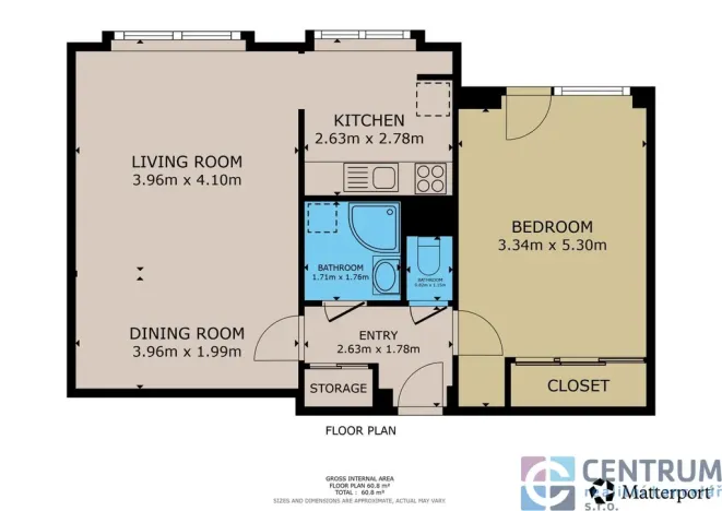 Pronájem bytu 2+1, Jablonec nad Nisou, Bousova, 61 m2