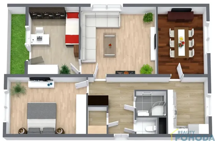 Prodej bytu 4+1, Vysoké Mýto, V Peklovcích, 87 m2