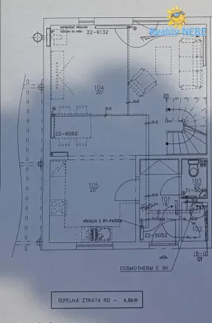 Pronájem rodinného domu, Horoměřice, Karla IV., 100 m2