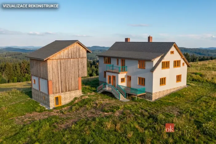 Prodej rodinného domu, Železný Brod - Hrubá Horka, 232 m2
