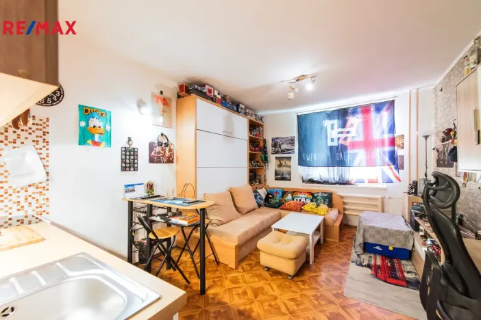 Prodej bytu 1+kk, Brno - Židenice, Velkopavlovická, 25 m2