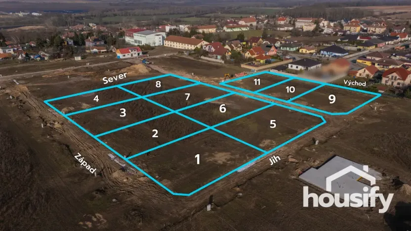 Prodej pozemku pro bydlení, Božice, Karel Jakubec, 809 m2