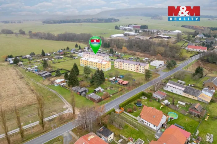 Pronájem bytu 2+1, Toužim - Kosmová, 58 m2