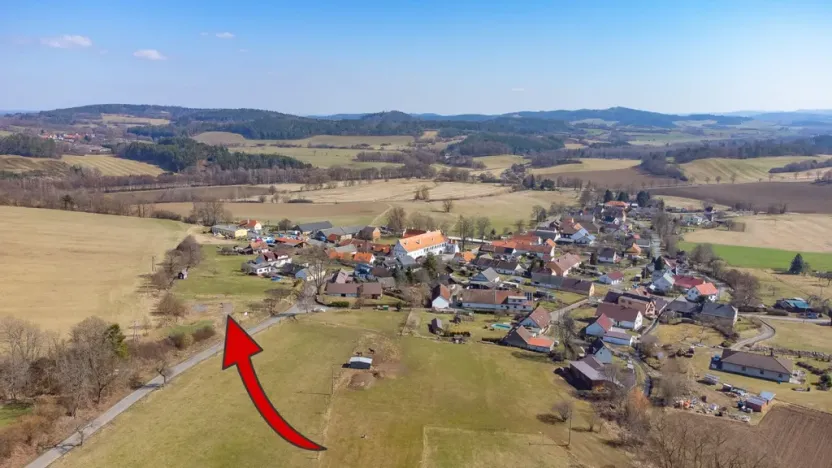 Prodej pozemku pro bydlení, Mokrosuky, 1364 m2