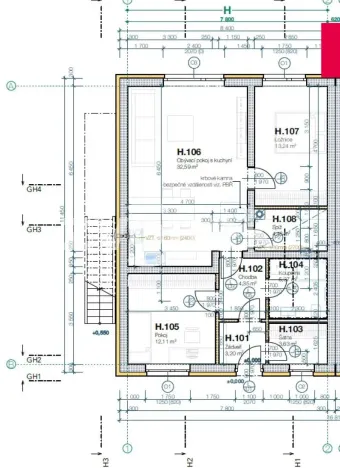Pronájem bytu 3+kk, Zlín - Štípa, Zimní, 79 m2