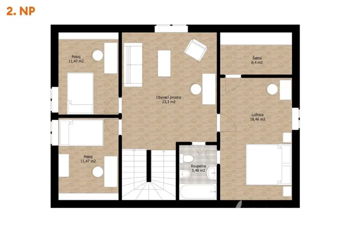 Prodej rodinného domu, Praha - Uhříněves, Vachkova, 240 m2