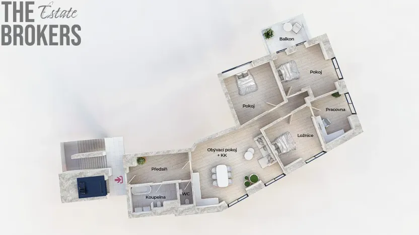 Prodej bytu 5+kk, Praha - Suchdol, U hotelu, 115 m2