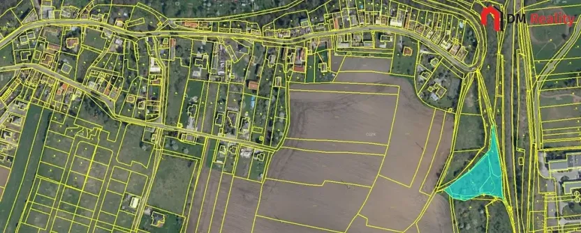 Prodej zahrady, Dalovice, 5231 m2