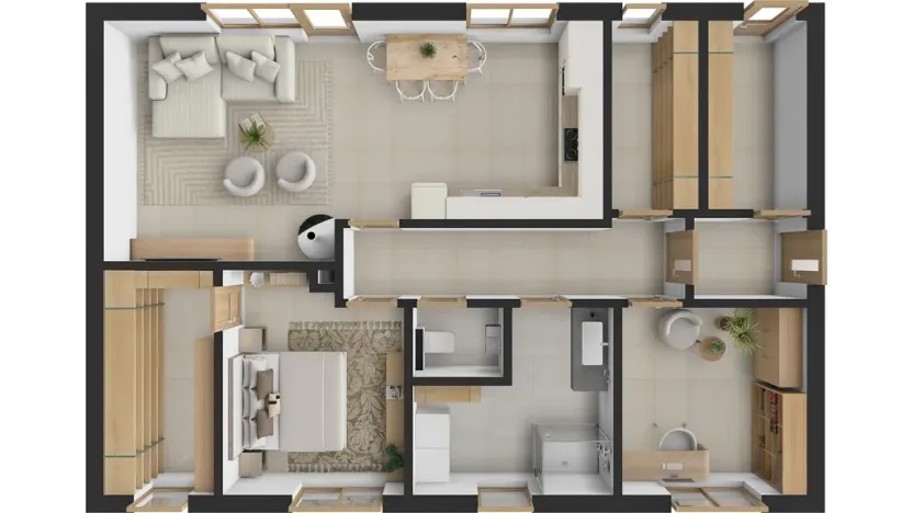 Prodej rodinného domu, Tvarožná Lhota, 107 m2