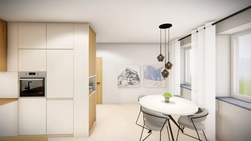 Prodej bytu 2+1, Zubří, Hlavní, 75 m2