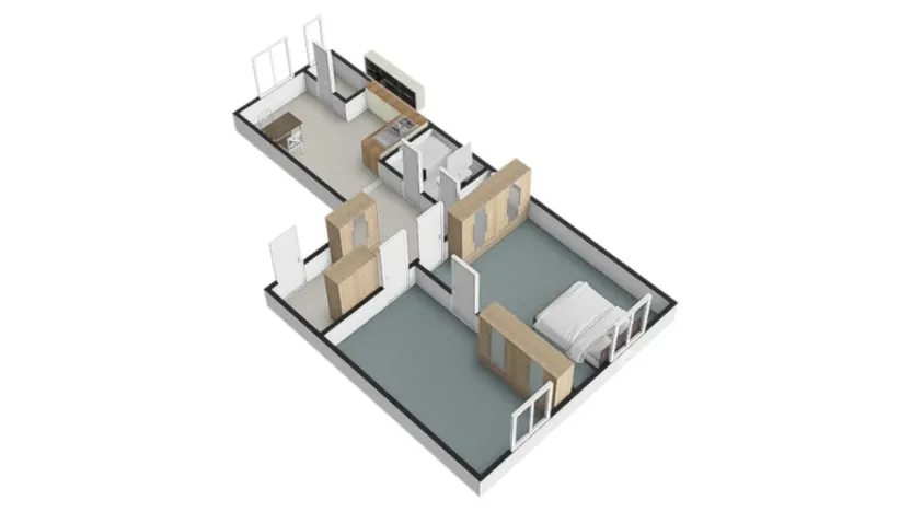 Pronájem bytu 2+1, Liberec - Liberec IV-Perštýn, Revoluční, 55 m2