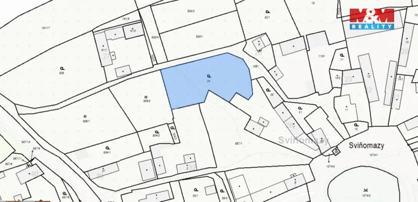 Prodej pozemku pro bydlení, Trpísty - Sviňomazy, 1650 m2