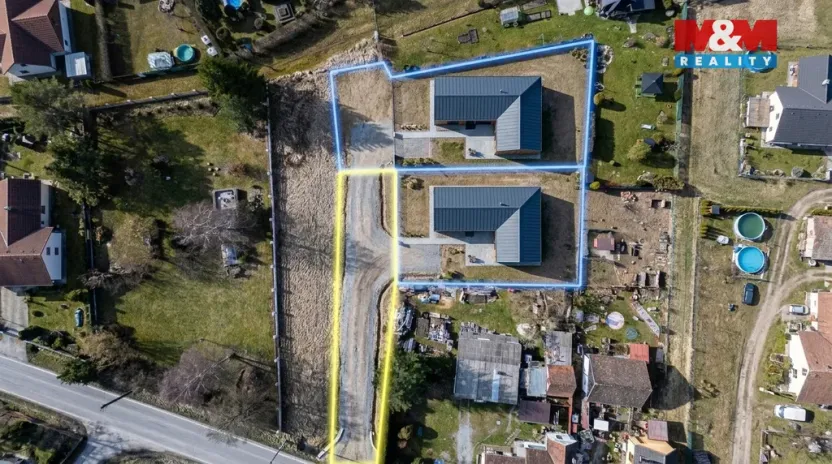Prodej pozemku pro bydlení, Sudoměřice u Bechyně, 866 m2