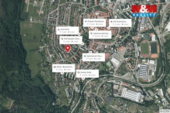 Prodej bytu 3+1, Prachatice - Prachatice II, Černohorská, 67 m2
