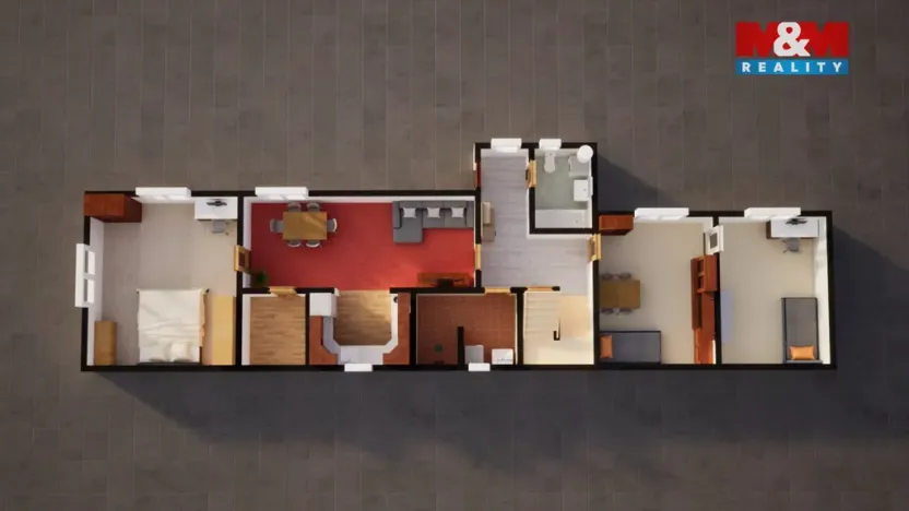 Prodej rodinného domu, Brodce, Hluboká, 101 m2