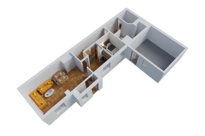 Prodej rodinného domu, Uhy, 98 m2