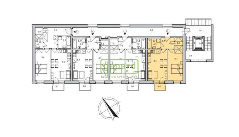 Prodej bytu 2+kk, Praha, Rychtáře Petříka, 42 m2