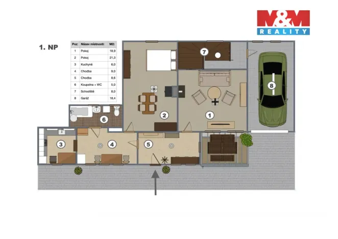 Prodej chalupy, Žatec - Milčeves, 68 m2