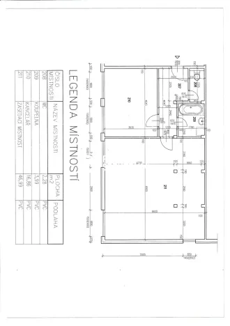 Pronájem kanceláře, Blansko, Poříčí, 77 m2