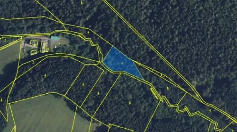 Prodej podílu pole, Těchonín, 538 m2