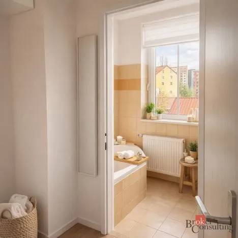 Pronájem bytu 1+1, Děčín - Děčín VI-Letná, Rokycanova, 38 m2