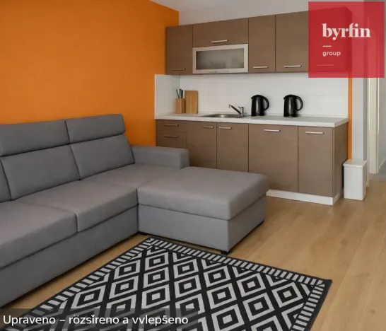 Pronájem bytu 1+kk, Ostrava, Na Hradbách, 32 m2