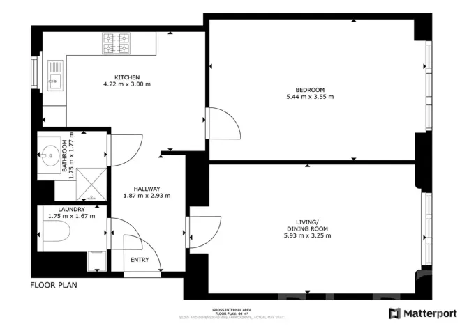 Prodej bytu 2+1, Praha - Libeň, U svobodárny, 56 m2