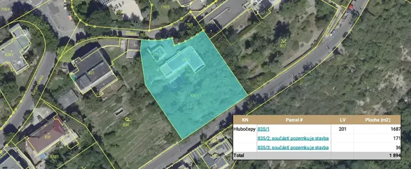 Prodej vily, Praha - Hlubočepy, Skalní, 336 m2