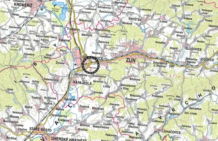 Prodej pole, Otrokovice, 33812 m2