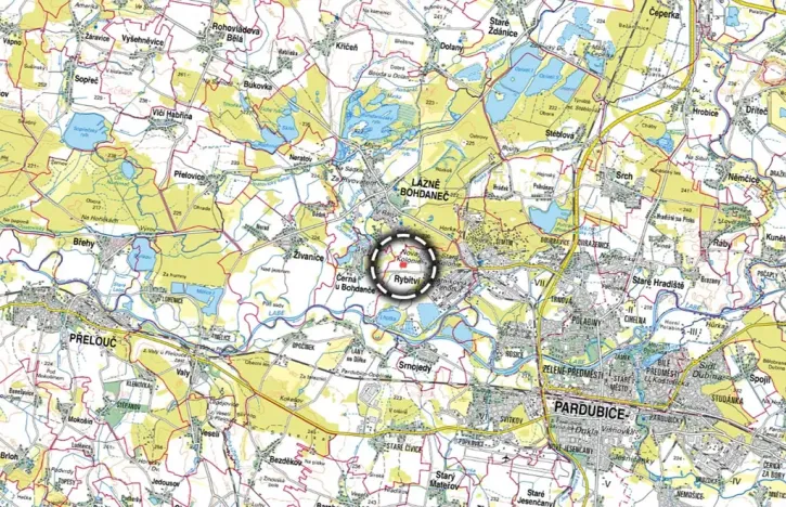 Prodej pole, Rybitví, 2551 m2