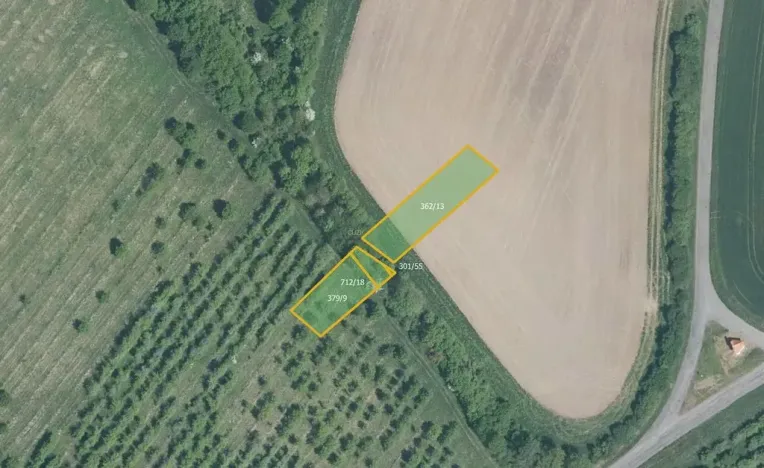 Prodej pole, Hoštice, 17754 m2