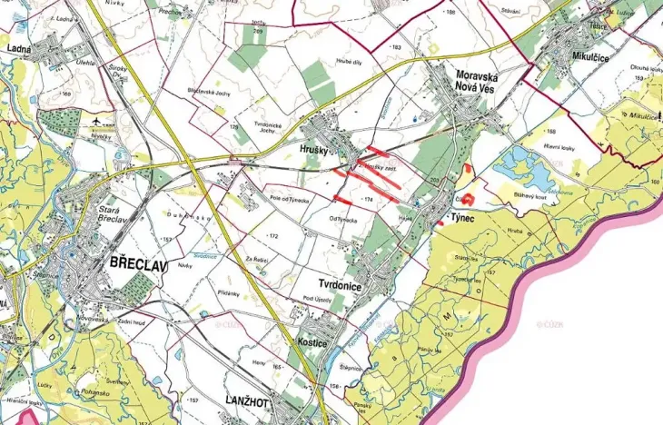 Prodej pole, Týnec, 58937 m2