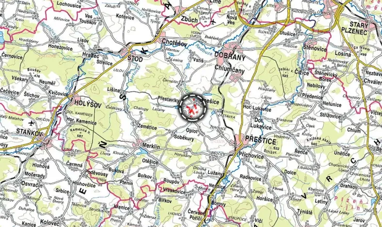 Prodej pole, Dnešice, 33235 m2