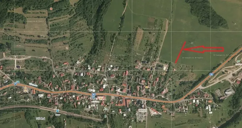 Prodej pole, Střelná, 4100 m2