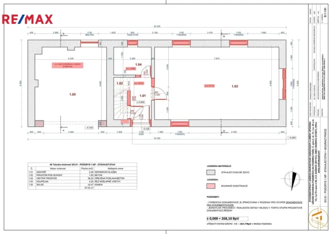 Prodej rodinného domu, Bašnice, 864 m2
