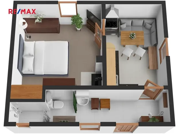 Prodej bytu 1+1, Plzeň, U Domažlické trati, 29 m2