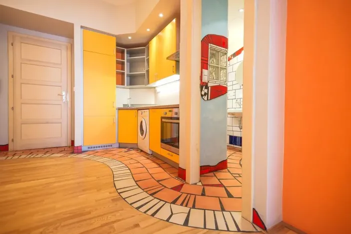 Pronájem bytu 1+kk, Praha, Viktora Huga, 38 m2