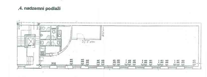 Pronájem kanceláře, Praha - Žižkov, Hartigova, 170 m2