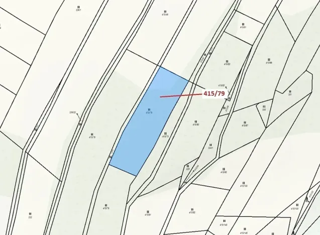 Dražba louky, Jankovice, 2523 m2