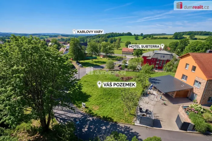 Prodej pozemku pro bydlení, Ostrov - Horní Žďár, 835 m2