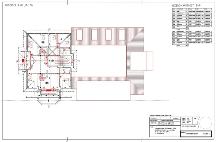 Prodej vily, Nový Bydžov, Třída B. Smetany, 500 m2