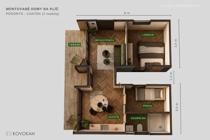 Prodej chaty, Seč, 45 m2