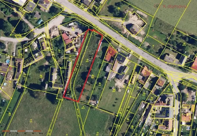 Prodej pozemku pro bydlení, Bouzov - Podolí, 1860 m2