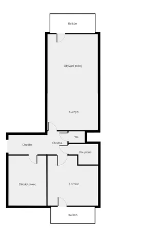 Pronájem bytu 3+kk, Praha - Horní Měcholupy, Padovská, 70 m2