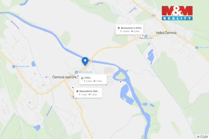 Pronájem bytu 1+1, Čermná nad Orlicí - Malá Čermná, 65 m2