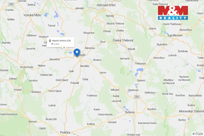 Prodej výrobních prostor, Litomyšl, T. G. Masaryka, 365 m2